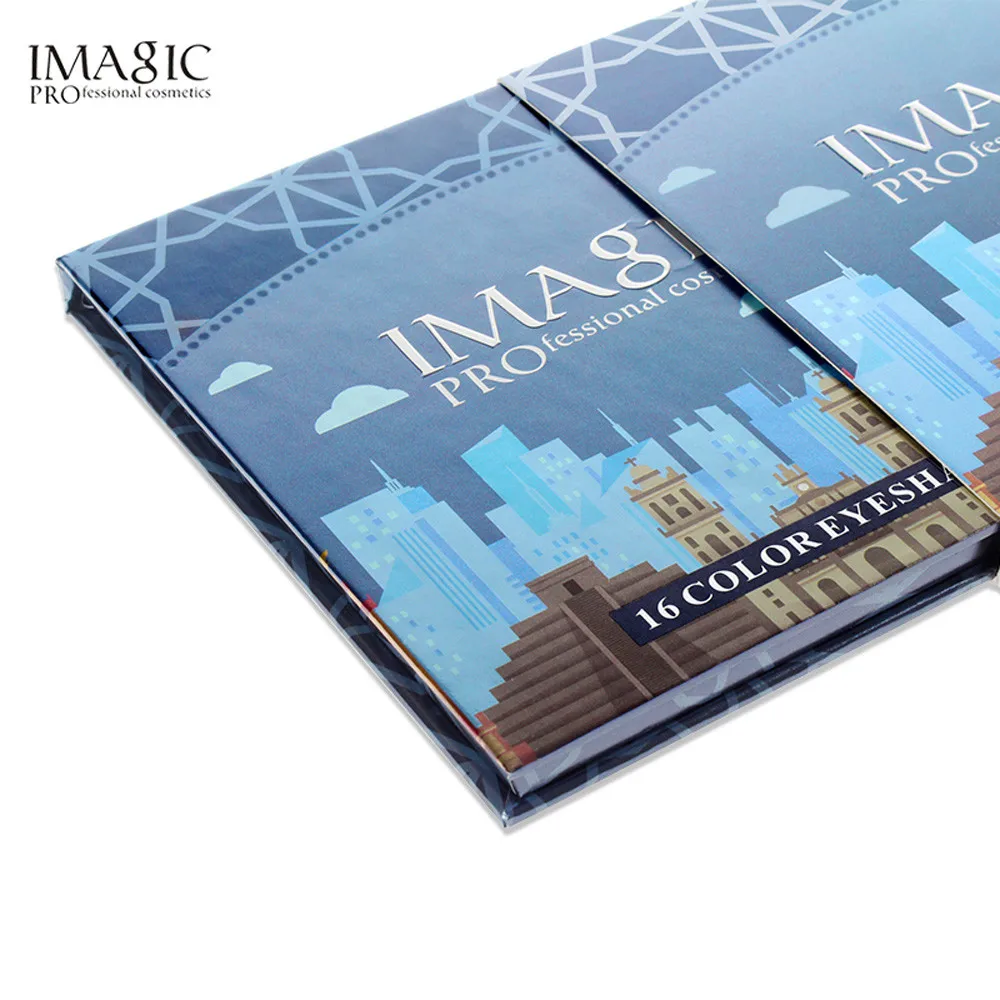  IMAGIC 16 Color 16 Color Shimmer Glitter Eye Shadow Plate Powder Matt Eyeshadow Cosmetic Makeup Pro