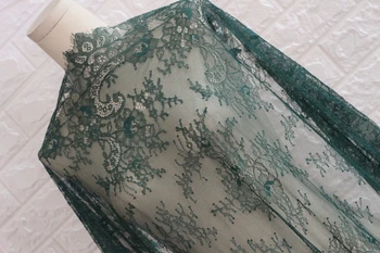 

1.5*3 meters/piece Pink, Blue, Yellow, Black, Off white, Purple, Grey! 9 Colors in stock new French chantilly lace tissues