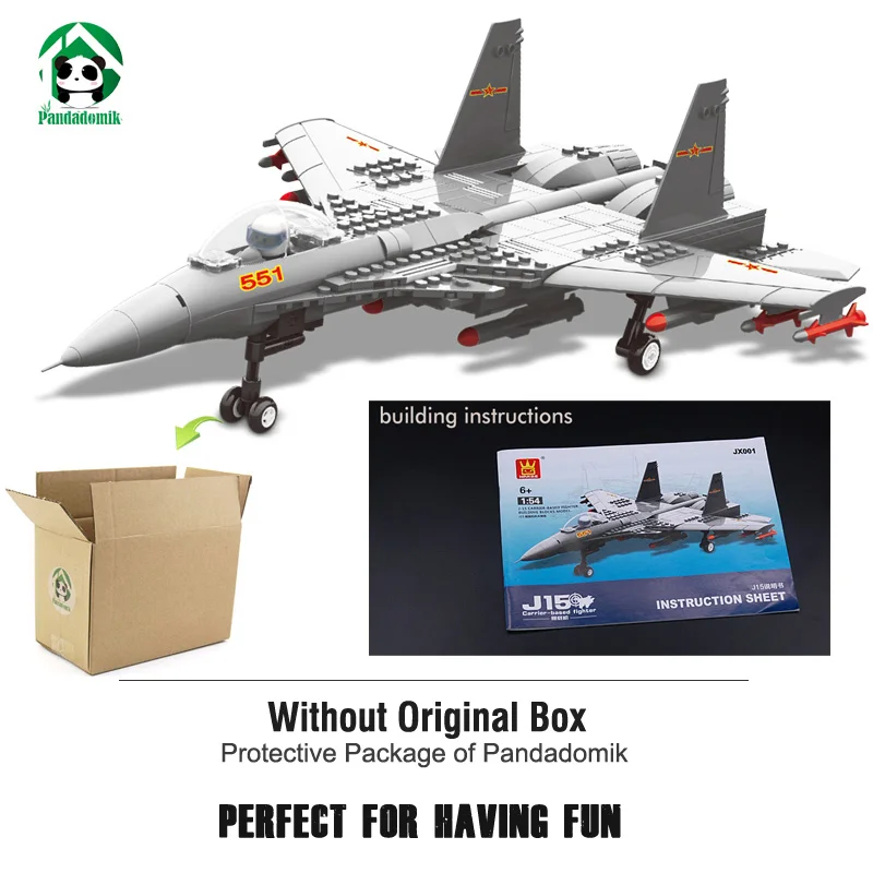 F-15, Орел, строительные блоки, набор, военная армия, модели и строительные игрушки для детей, кирпичные игрушки, совместимые Игрушки для мальчиков - Цвет: J15 store box