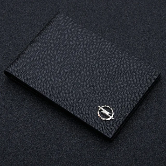 

Ultra Thin Auto Driver License Bag PU Leather on Cover for Car Driving Documents ID Card Holder Purse Case for Opel car