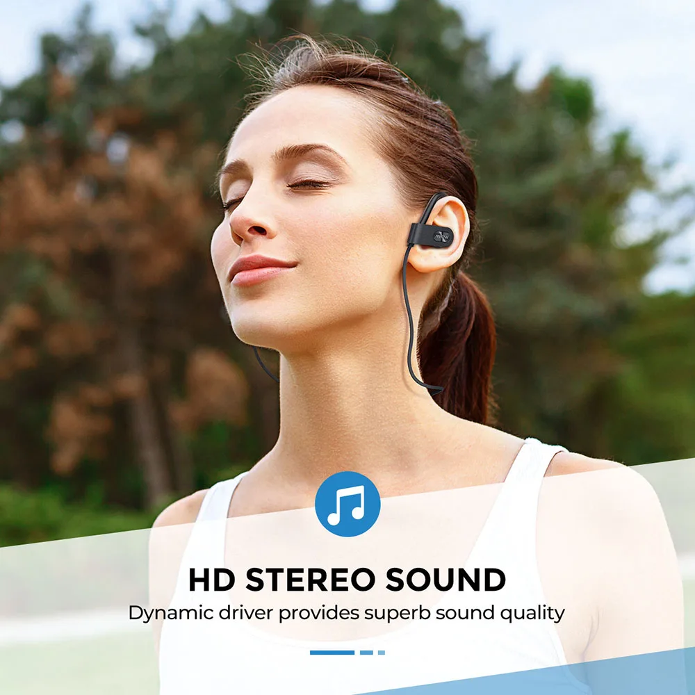 Mpow Flame 2 IPX7 Waterproof Earphone Bluetooth 5 0 Wireless Headphone 13H Playtime Sport Earphone For Iphone X 7 Huawei Xiaomi