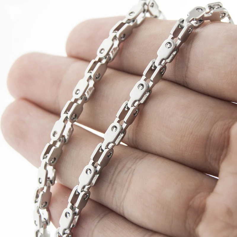 Risul-3-5mm-Box-Chain-Punk-Style-for-Men-thick-box-Necklace-Shiny-Stainless-steel-Chains