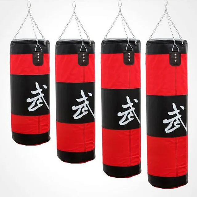 Height 70 Cm 100 Muay Thai Boxing Sandbag Karate Mma Fight Height 70 Cm 100 Muay Thai Boxing Sandbag Karate Mma Fight Punching Bag Martial