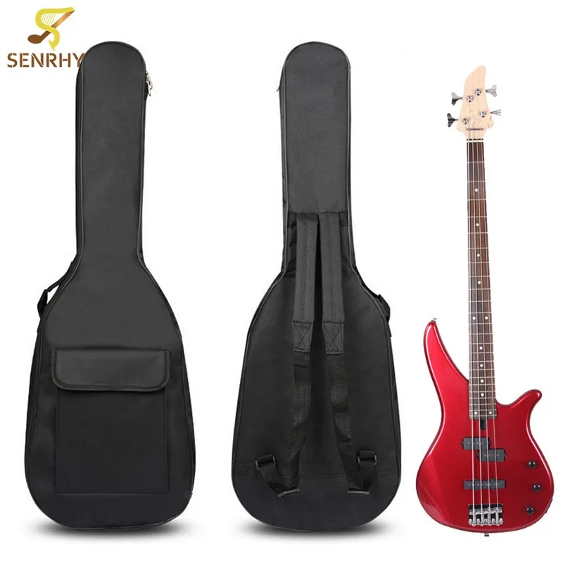

Classic Soft Oxford Cloth Acoustic Electric Guitar Bass Case Bag Holder With Double Padded Straps 40 41 Inch Guitar Accessories