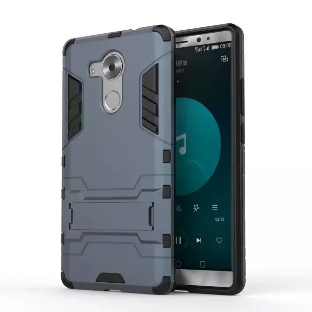 Ultra Slim [Shockproof Case] For Huawei Mate 8 Armor Cas (Drak blue) |