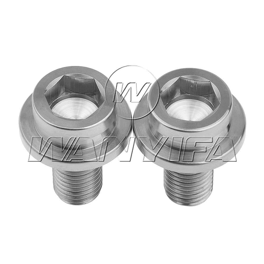 M8x15mm Bike Crank Titanium Bolts Screws Square Taper Bottom Bracket Ti Bolt Cap M8x15mm Bike Crank Titanium Bolts Screws Square Taper Bottom Bracket Ti Bolt Cap