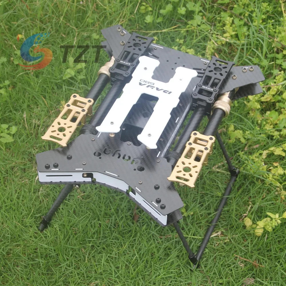 

2018 for FPV UAV H4 680 Daya Folding 4-Axis Carbon Fiber Quadcopter Frame w/Landing Gear