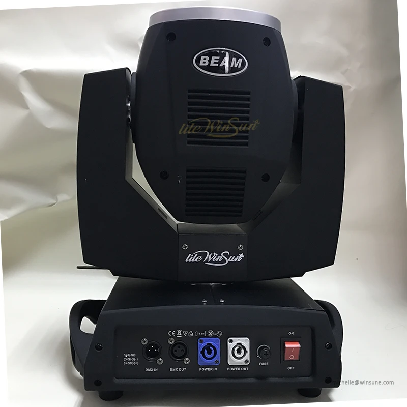 dj lighting cabeza haz movil r7 beam 230w