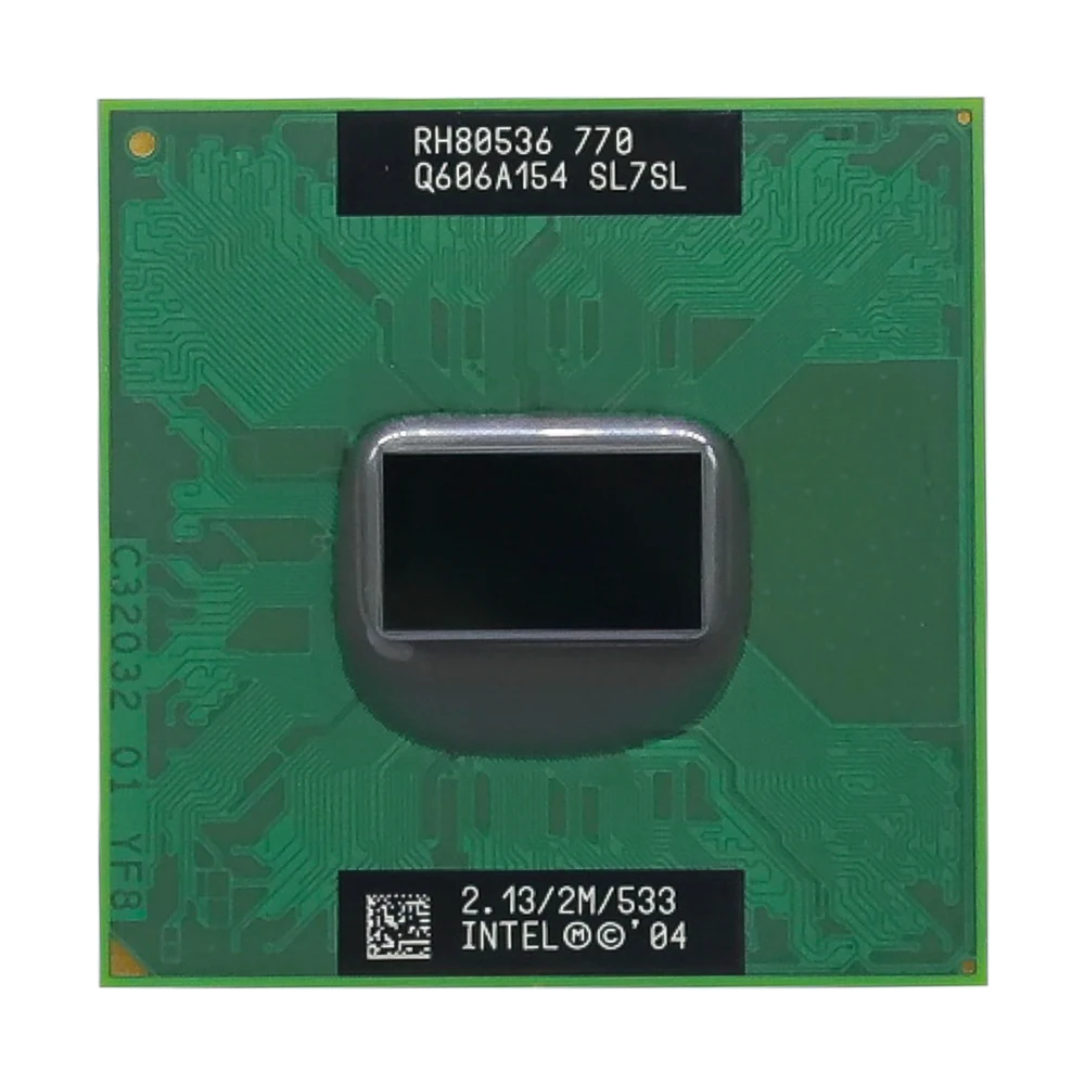 CPU laptop Pentium M 770 CPU 2M Cache/2.13GHz/533 Laptop processor|CPUs| -  AliExpress