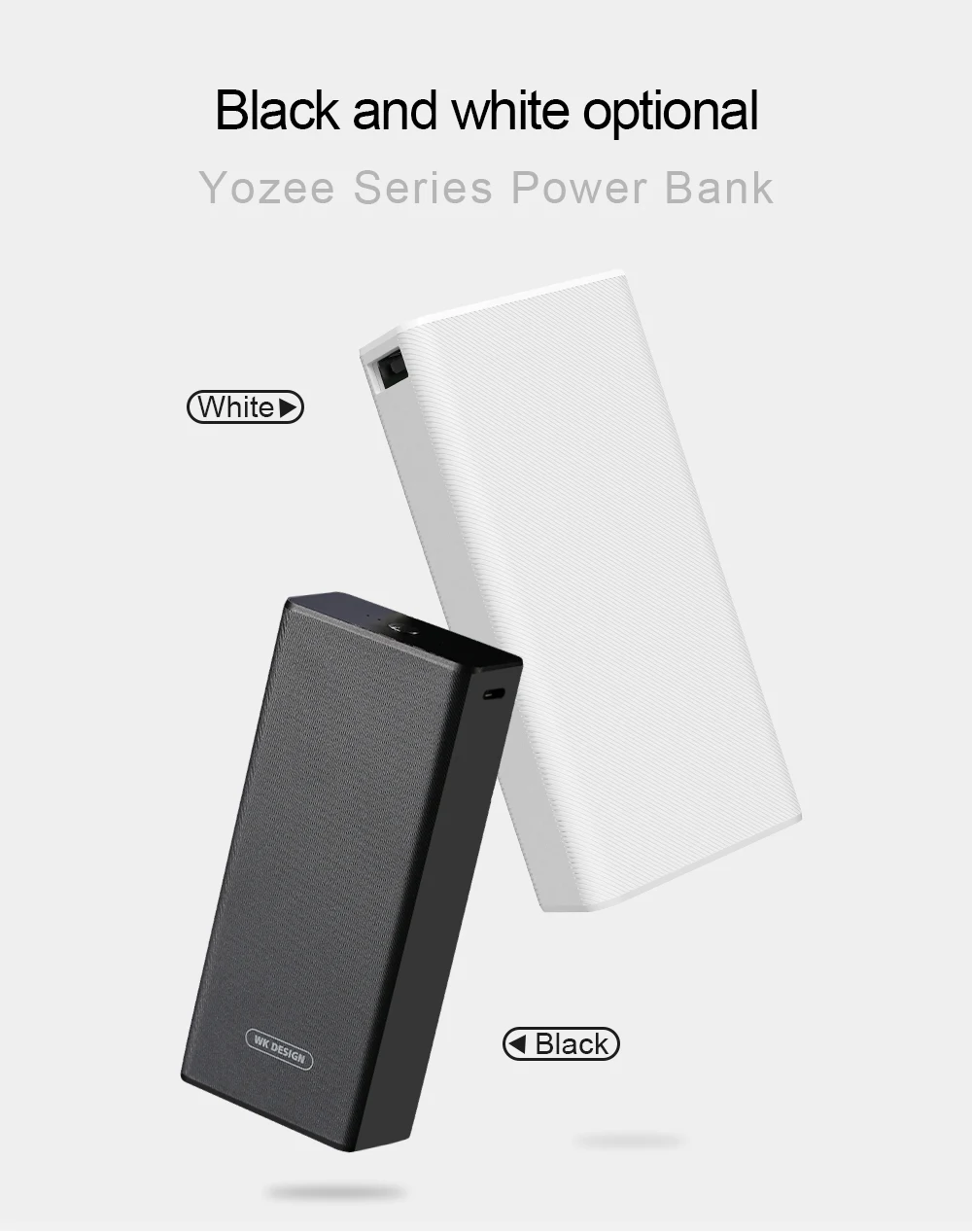 WK mi ni power Bank 10000 мАч Carregador Portatil портативный внешний аккумулятор для iPhone Xiaomi mi внешний аккумулятор