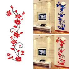 Настенная Наклейка для гостиной, спальни, фон, новинка, сделай сам, 3D акриловый кристалл, Настенная Наклейка s, для гостиной, спальни, ТВ, фон, хит, Apr13