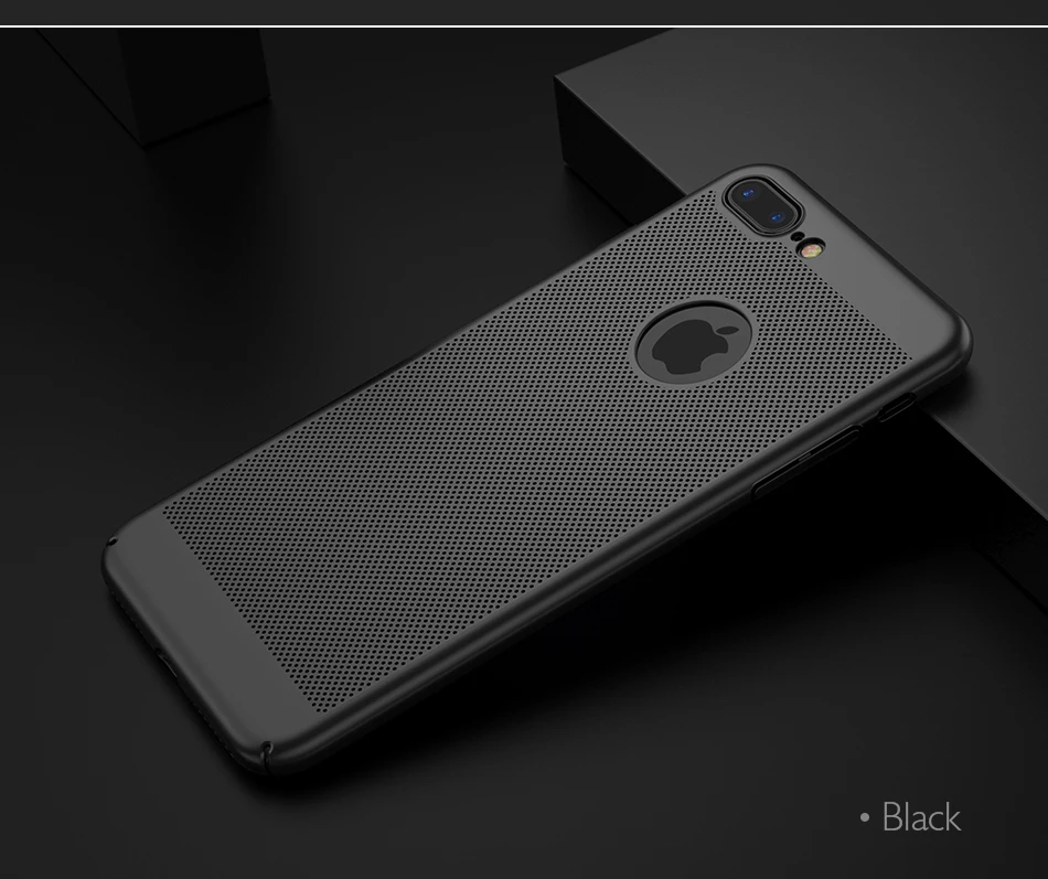 DOEES Phone Case For iPhone 7 6S 6 Plus 5 5S SE Cases Luxury Hollow Breathable Hard PC Cover For Samsung Galaxy S8 S8 Plus Case (9)