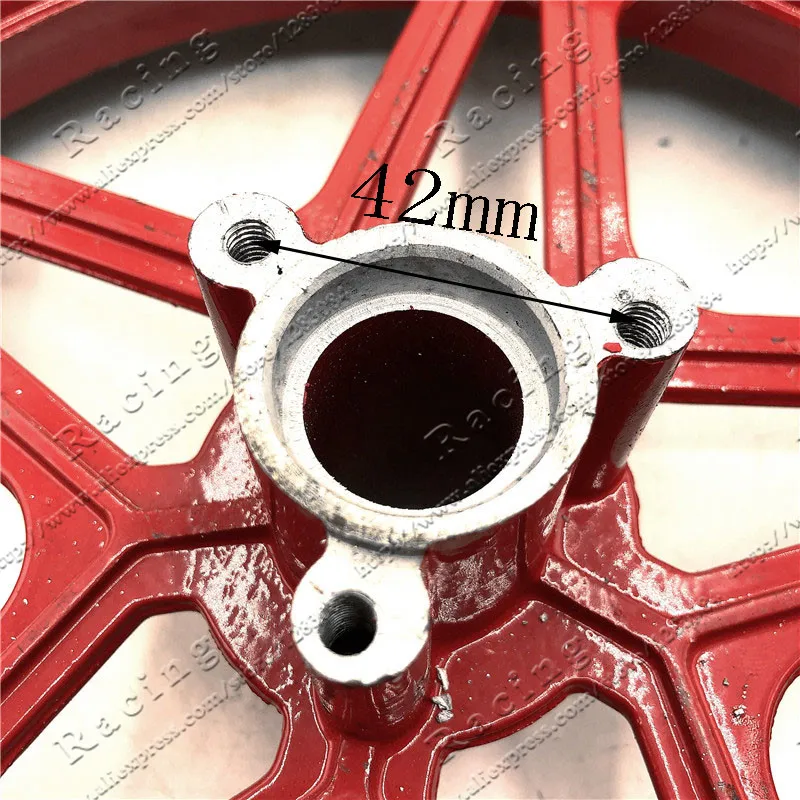 10''Mini Dirt Bike Knobby шины колеса 2 50 10 передние или задние диски и для внедорожных