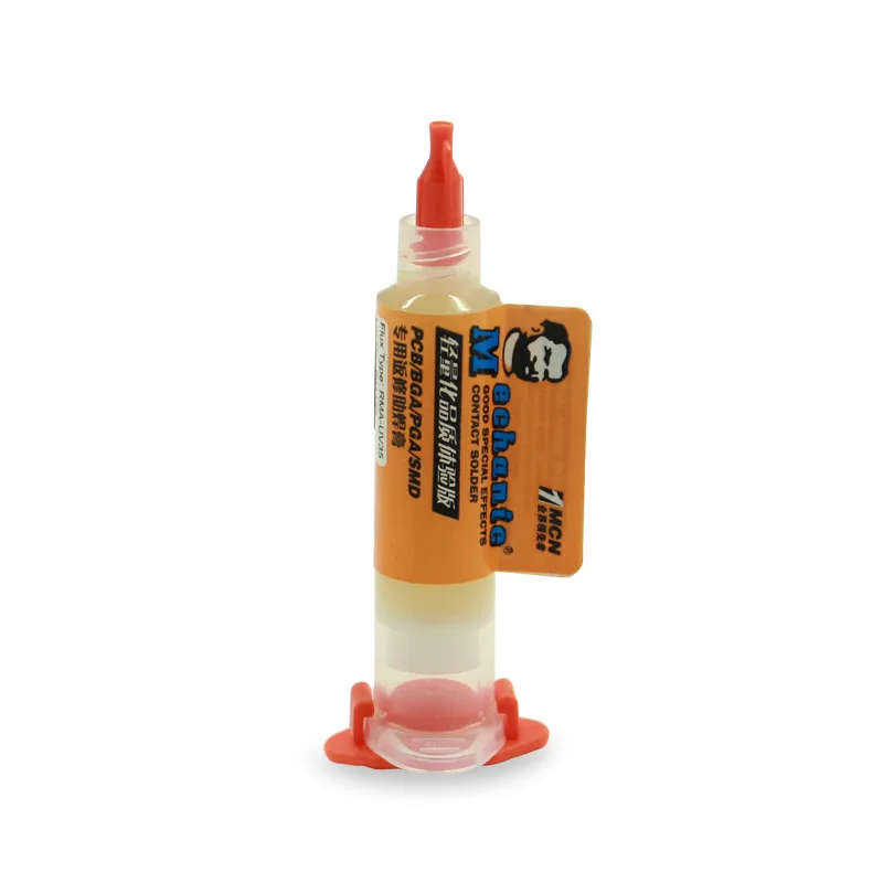 

Mechanic RMA-UV35 BGA soldering paste Flux 5cc flux for BGA solder station Soldering iron Tin Cream Free shipping