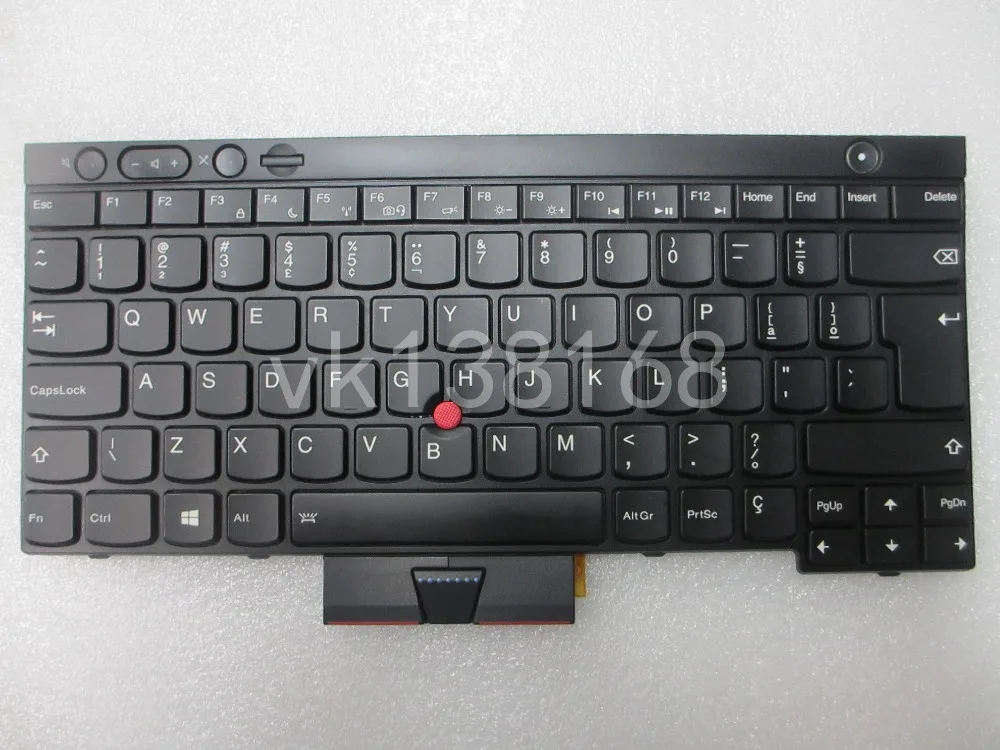 

NEW BACKLIT backlighting keyboard Big enter button for Lenovo Thinkpad T430 T530 X230 X230T T430I FRU 04X1244