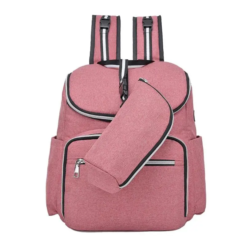 Usb зарядка Мумия сумка Детские Пеленки сумка рюкзак для путешествий непромокаемый для беременных подгузник сумка большая емкость Детская