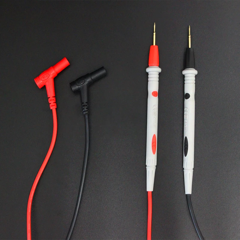1 Pair 20A 1000V Silicone wire Universal Probe Test Leads Pin for Digital Multimeter Needle Tip Multi Meter Tester Probe  (3)