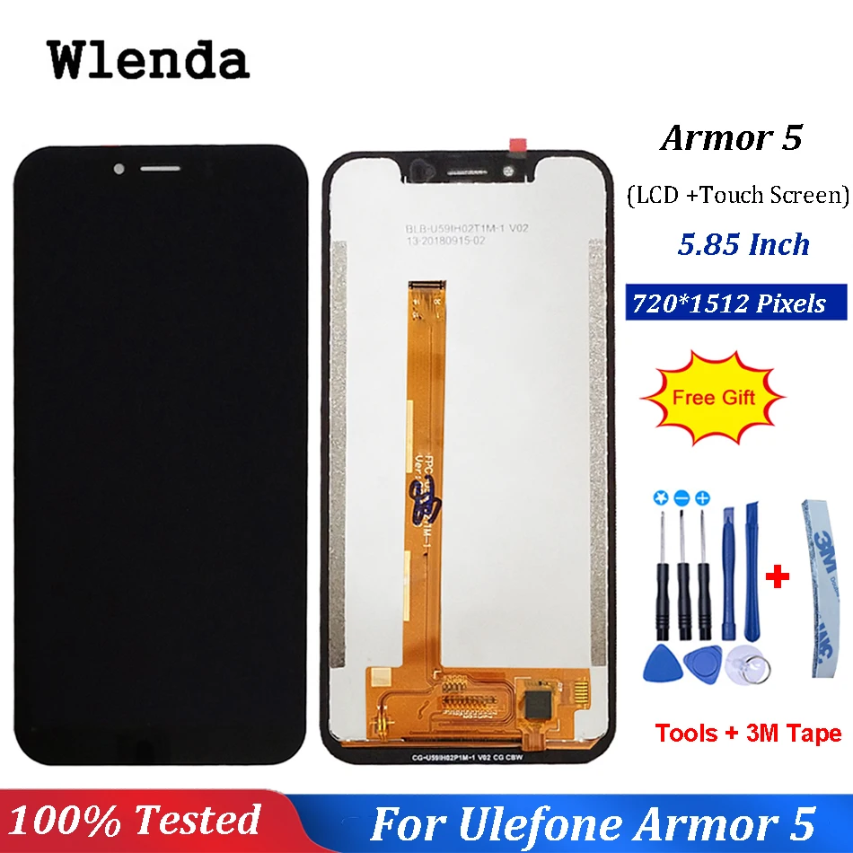 Для Ulefone Armor 5 жк дисплей и сенсорный экран 85 дюйма 100% новый ремонт для телефона | Отзывы и видеообзор