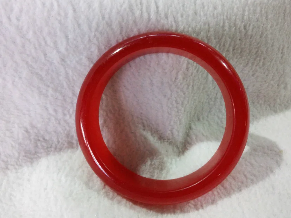 

Shipping >> new hot Chinese Beautiful 100% Natural Red Nephrite Jade Bangle Bracelet Handmade 64mm