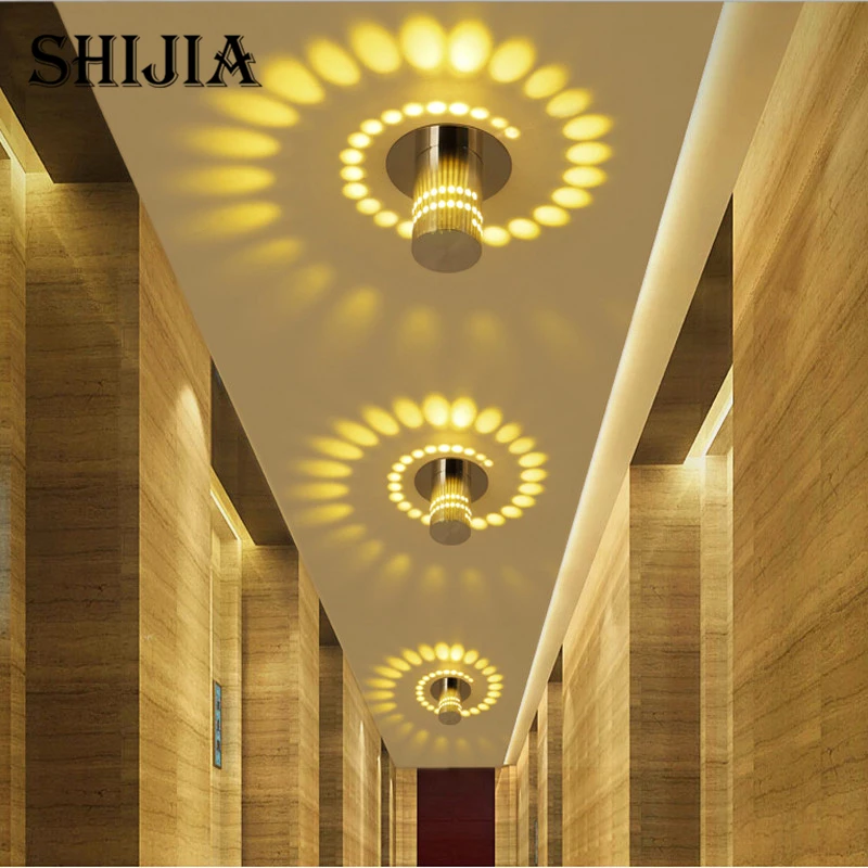 

Creative Lamp Small LED Ceiling Light for Art Gallery Decoration Front Balcony lamp Porch light corridors Light Fixture