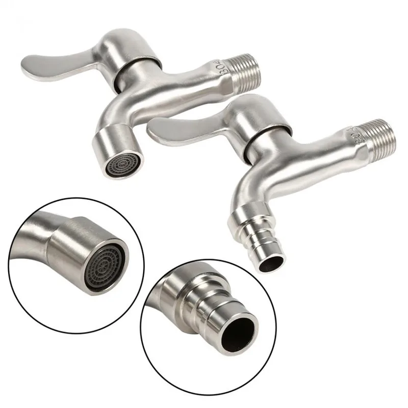 1Pcs-G1-2-Tub-Tap-Washing-Machine-Tap-304-Stainless-Steel-Chrome-Clod-Water-Faucet-Sharp (3)
