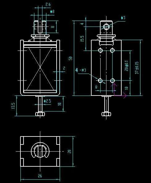 ZYE1-ZYE1-0837Z ток с длительным временем рамки тяги электро удерживающий магнит/тяговый двигатель толкающего типа/