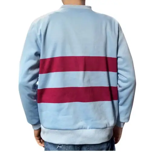 New Game Undertale Frisk Coat Cosplay Costume Warm shirt top Sweatshirt hoody jacket-1