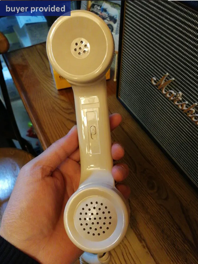 Ретро телефон стационарный старомодный Американский античный стационарный телефон офисный домашний отель фильм черный белый красный telefono fijo