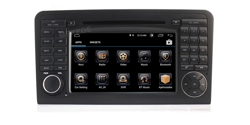 Perfect HD 2DIN 1024x600 Android 8.1 CAR DVD player For Mercedes Benz GL ML CLASS W164 ML350 ML500 X164 GL320 GPS stereo radio 8