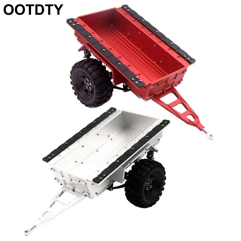 

Metal Trailer For TRX4 D90 SCX10 1/10 4WD RC Car Spare Parts
