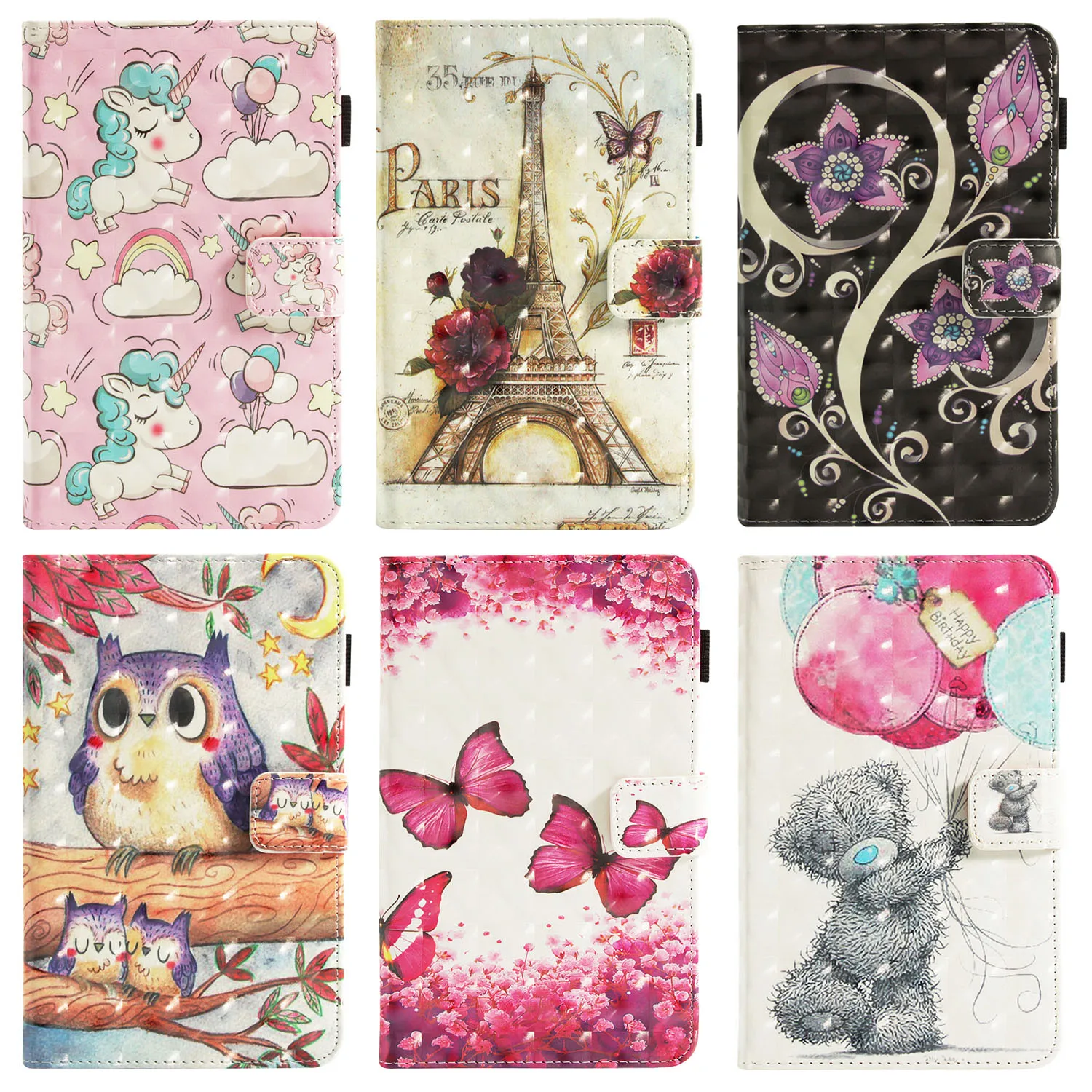 

Tab E 9.6 T560 T561 Flip Cover PU Leather Case for Samsung Galaxy Tab A A6 10.1 2016 T585 T580 T580N For T377 T835 T590 T595 #S