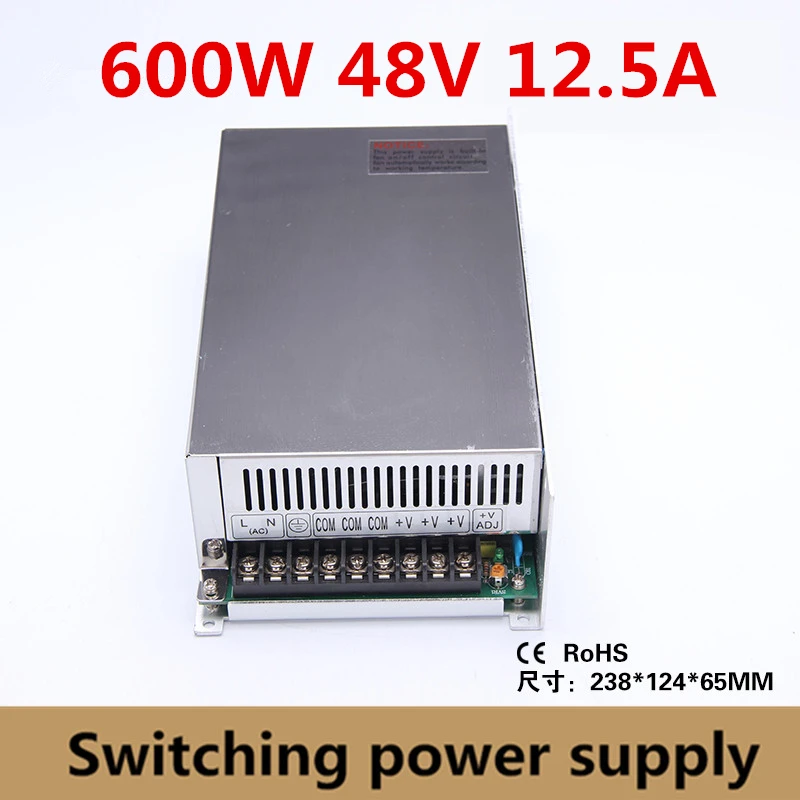 600W 48V 12.5A