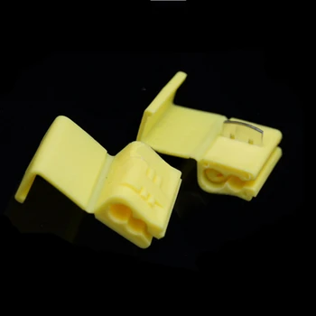 

Electrical wire connector NEW Fast break free car connector cable connector Free breaking free shear line clamp wiring card