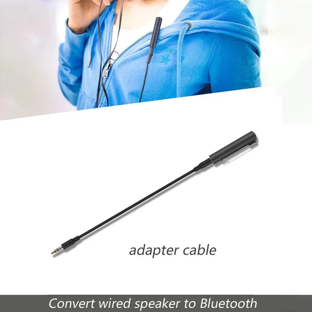 Bluetooth 4 1 A2DP Handsfree Aux 3 5mm Stereo music receiver audio Earphone Adapter for home car Speaker Headphone with clip