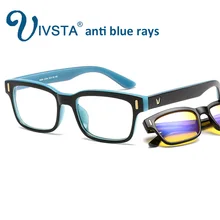 IVSTA anti blue rays computer Glasses Men Blue Light Coating Gaming Glasses for computer protection eye Retro Spectacles Women V