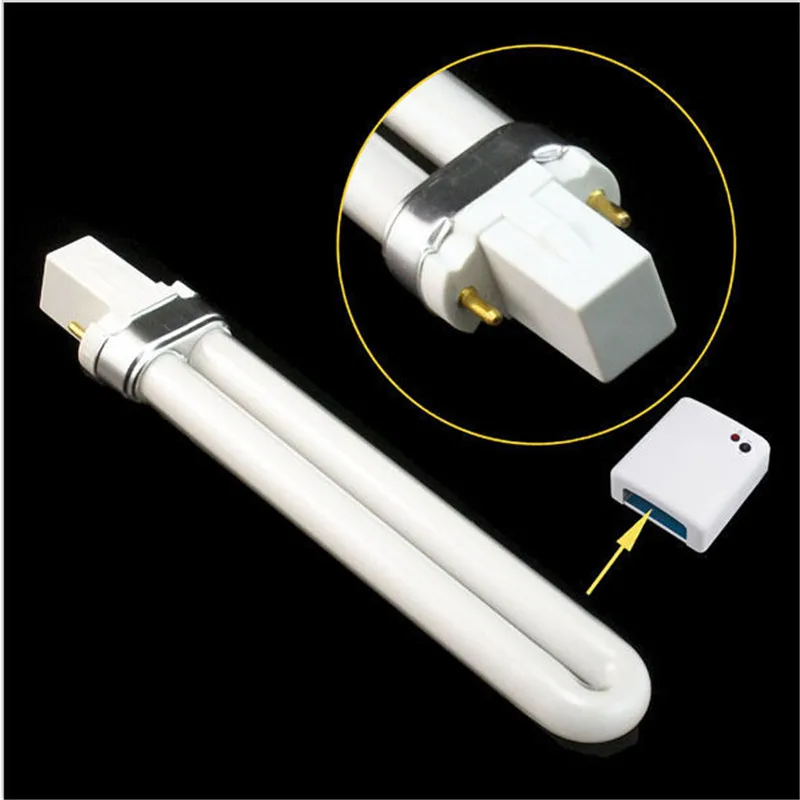 4 шт. 9 Вт 365нм u-образный УФ-светильник для гелевой машины ультрафиолетовая лампа, трубка для 36 Вт Светодиодная лампа для маникюра лампа для сушки лака