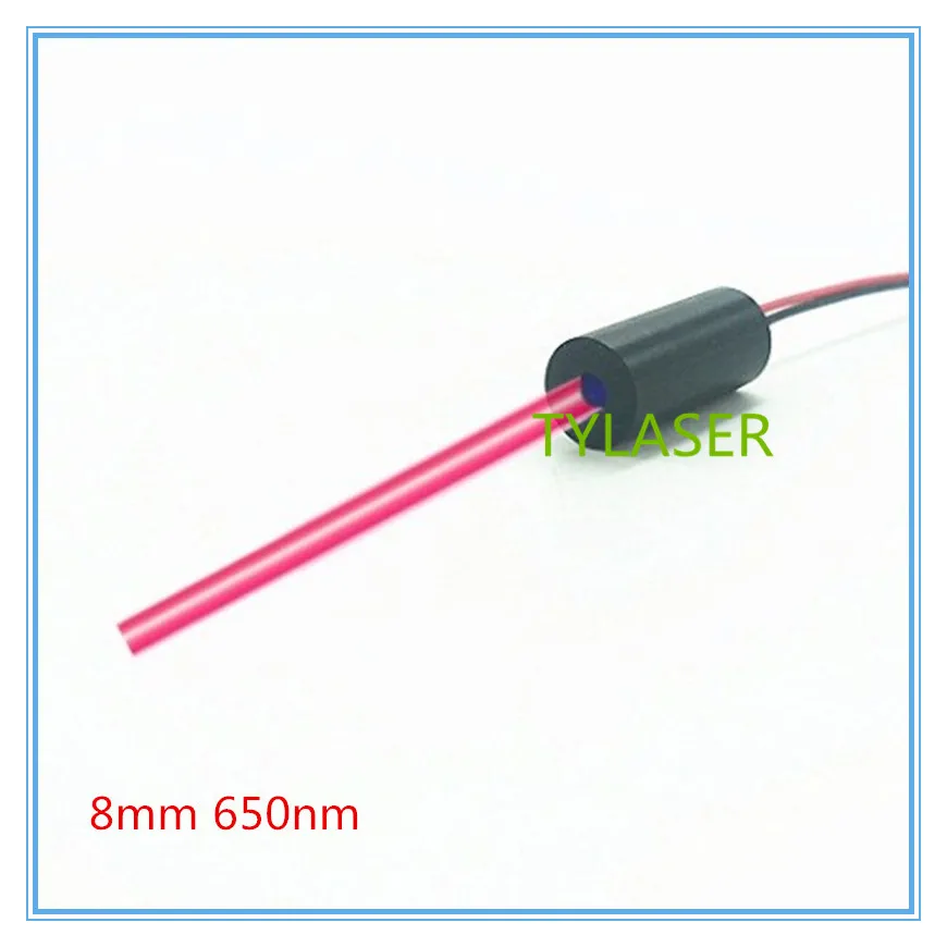 

8mm 650nm 1mW 5mW 10mW Red Dot Laser Module Industrial Grade APC Driver
