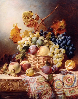 

The Water on the Table Fruit Basket. Needlework,Embroidery,DIY DMC 14CT Unprinted Arts Cross stitch kits Cross-Stitching Decor