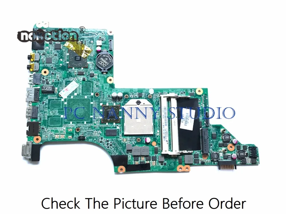 

PANANNY for HP PAVILION DV6-3000 laptop motherboard 595135-001 DA0LX8MB6D1 DDR3 with cpu tested