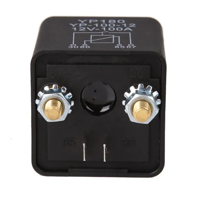 High Power 4 Pin Car Relay 12V 200A Car Truck Motor Automotive Relay Continuous Type Automotive Switch Car Relay Normally Open