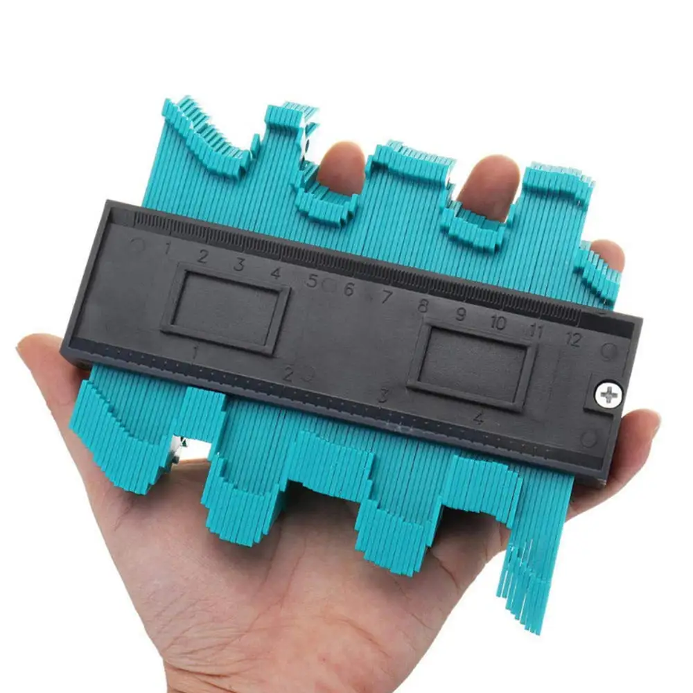 

Multi-purpose Contour Duplication Gauge 5 Inch Copy Irregular Shapes For Perfect Fit Easy Cutting Profile Carpenter Tools