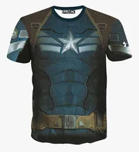 Summer t shirt men/boy 3d tshirt funny print Pentagram Armor creative personality short sleeve t-shirt tops