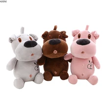 1Pcs Stuffed Cute Dog Plush Toy Kids Plush Toys for Children Animals Plush Baby Toys Boys Soft Doll Girl Present Birthday Gift 18cm genuine husky plush toys cute soft animal dog toys doll creative gift for kids birthday gift