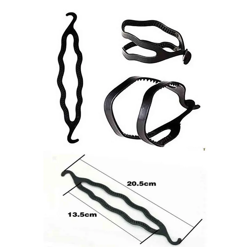 4pcs Plastic Magic easy Bun Hair Twist Braid Tool Holder Clip hair style maker Braiders Styling Tool