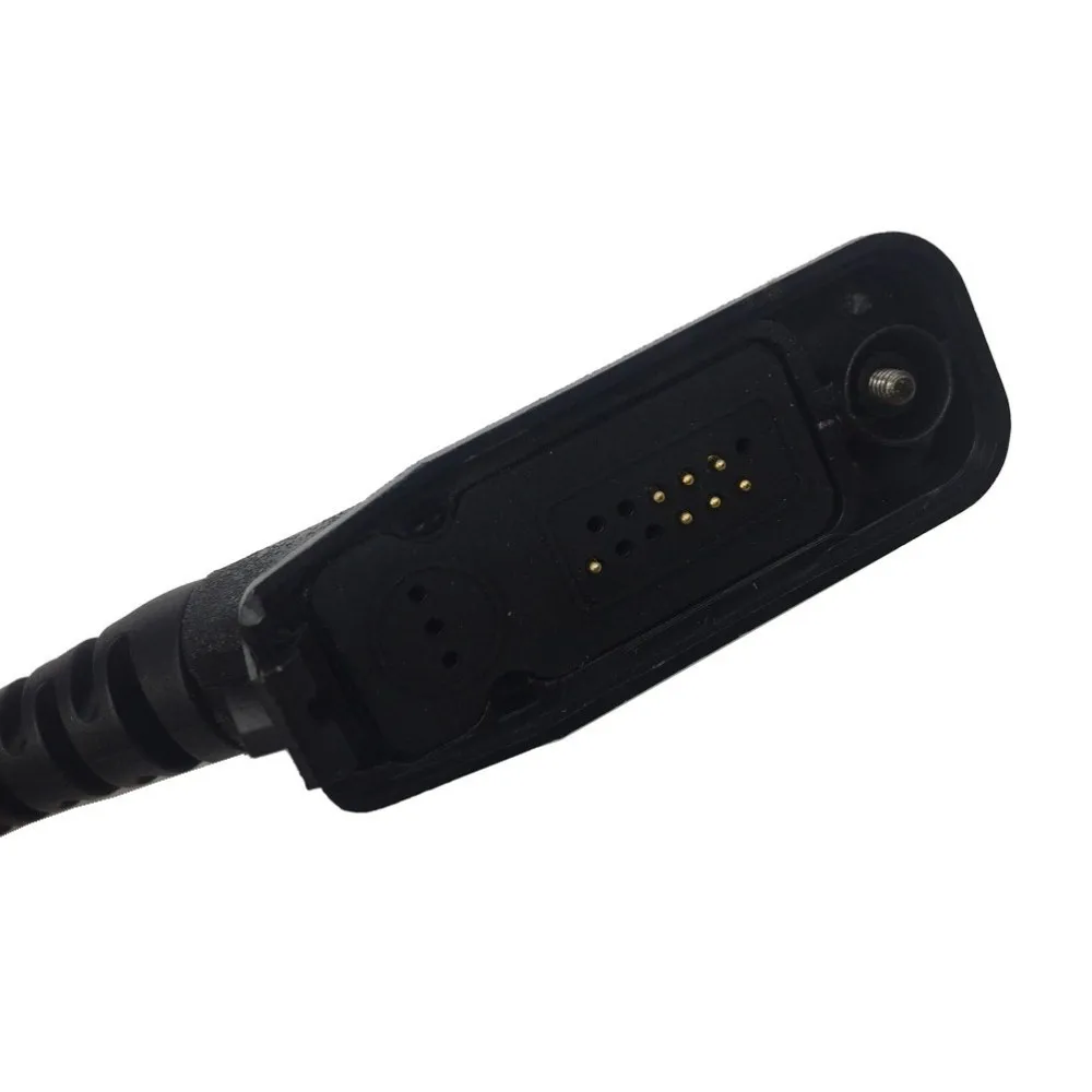 Гарнитура ФБР скрытый акустический трубный наушник микрофон PTT для Motorola Walkie CB