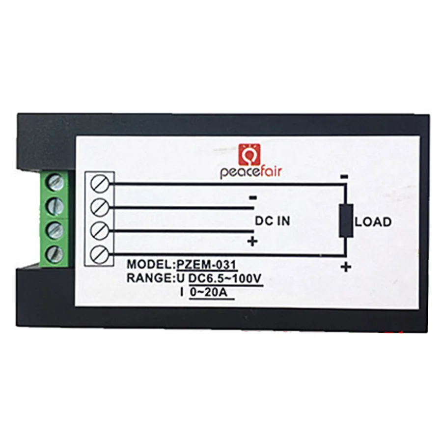 SUNYIMA цифровой ваттметр DC6.5-100V 20A 4 в 1 цифровой измеритель напряжения тока Энергии Большой ЖК-экран Вольтметр постоянного тока Ammete