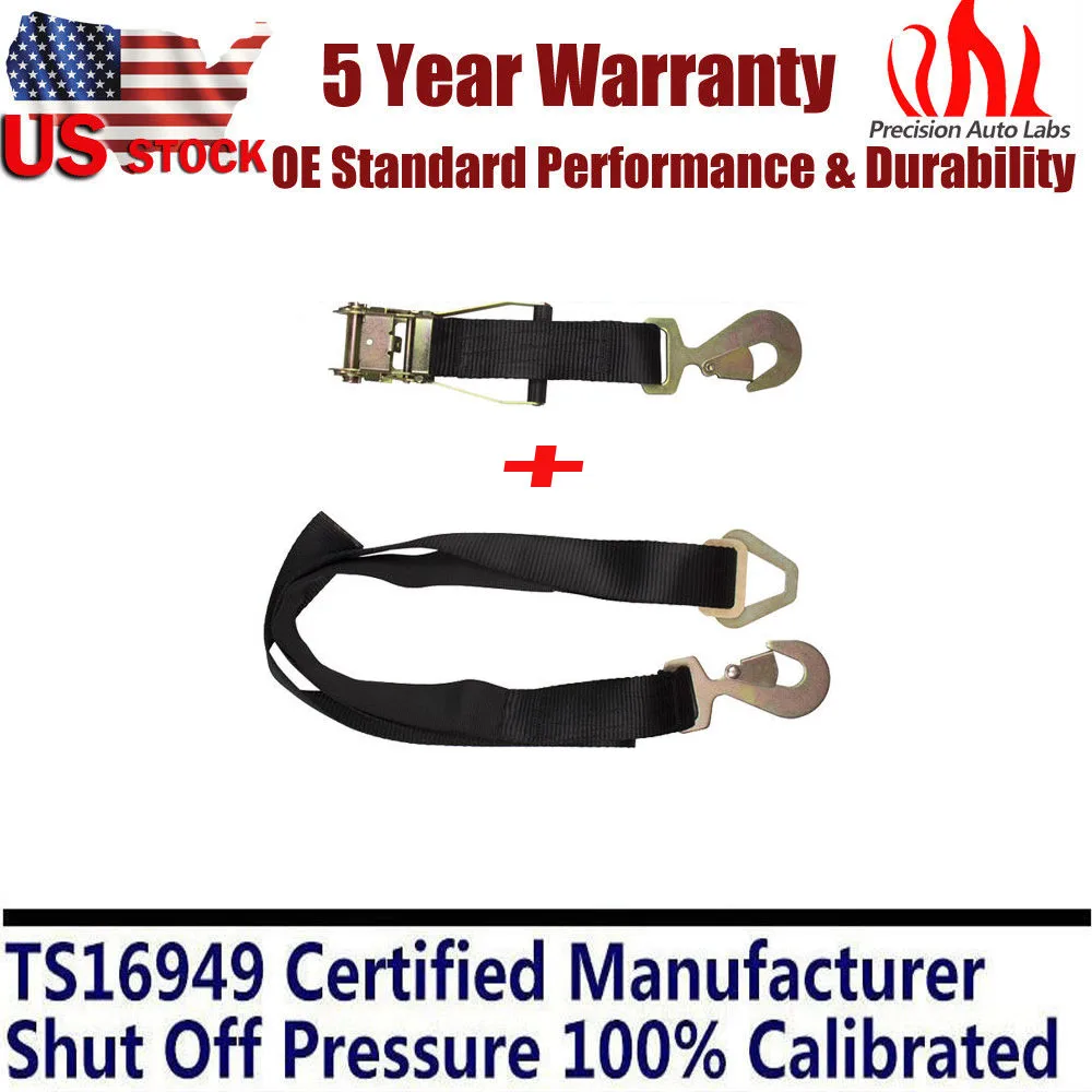 1 pc Pack Axle Ratchet Straps Race Car Trailer Hauler Ratchet Tie Down