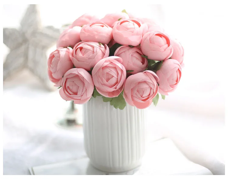 wedding bouquet bridal artificial flowers  (5)