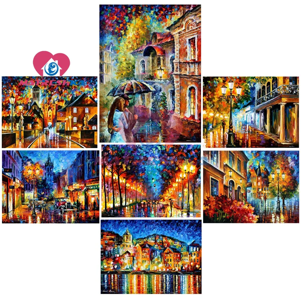 hobby crafts 5d full diamond embroidery diamond mosaic sale diamond painting landscape diy kit