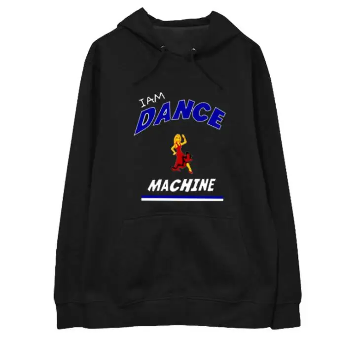 Kpop tara 2ne1 пуловер с принтом i am dance machine свободные толстовки унисекс модная